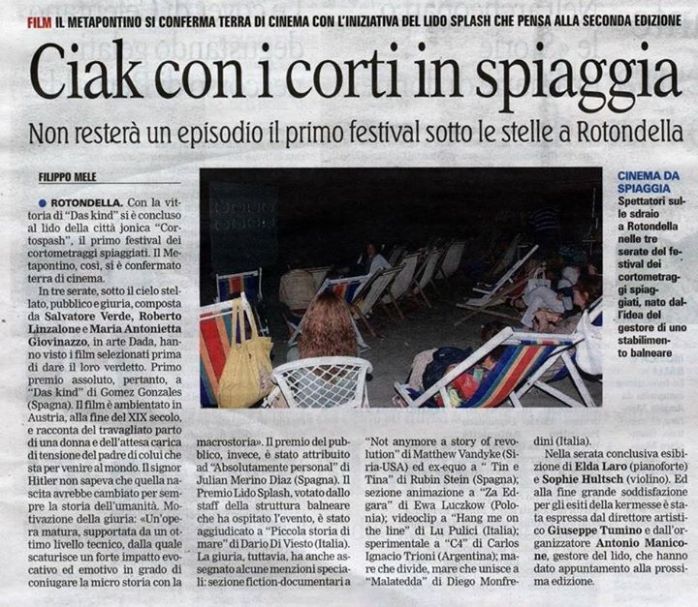 articolo cortosplash